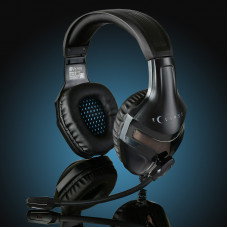 Наушники с микрофоном Оклик HS-L370G ECLIPSE черный 2м мониторные оголовье (1090730)
