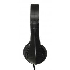 Наушники с микрофоном Оклик HS-M150 черный 2.2м накладные оголовье (428963)