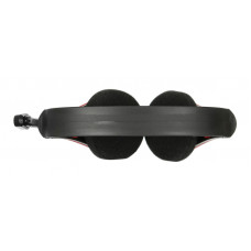 Наушники с микрофоном Оклик HS-M150 черный/красный 2.2м накладные оголовье (359486)