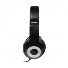 Наушники с микрофоном Sven AP-930M черный/серебристый 1.3м мониторные оголовье (SV-013608)