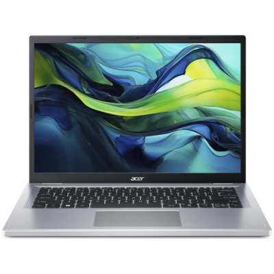 Ноутбук Acer Aspire Go AG14-31P-P7CL N-series N200 8Gb SSD512Gb Intel UHD Graphics 14" IPS WUXGA (1920x1200) без ОС silver WiFi BT Cam (NX.KXECD.003)