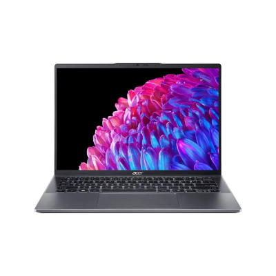 Ноутбук Acer Swift Go 14 SFG14-63-R57X Ryzen 7 8845HS 16Gb SSD1Tb AMD Radeon 780M 14" OLED 2.8K (2880x1800) Windows 11 Home metall WiFi BT Cam (NX.KTSCD.003) Ноутбук Acer Swift Go 14 SFG14-63-R57X Ryzen 7 8845HS 16Gb SSD1Tb AMD Radeon 780M 14" OLED 2.8K (2880x1800) Windows 11 Home metall WiFi BT Cam (NX.KTSCD.003)