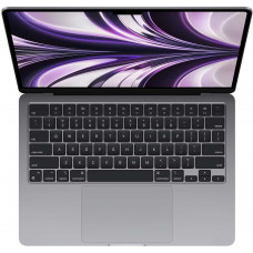 Ноутбук Apple MacBook Air A2681 M2 8 core 8Gb SSD256Gb/8 core GPU 13.6" IPS (2560x1664) macOS grey space WiFi BT Cam (MLXW3LL/A)