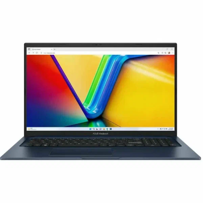 Ноутбук Asus Vivobook 17 X1704VA-AU661 U-series U300 8Gb SSD512Gb Intel UHD Graphics 17.3" IPS FHD (1920x1080) без ОС blue WiFi BT Cam (90NB10V2-M00SJ0)