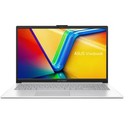 Ноутбук Asus Vivobook Go E1504GA-BQ149 N-series N200 8Gb eMMC256Gb Intel UHD Graphics 15.6" IPS FHD (1920x1080) без ОС silver WiFi BT Cam (90NB0ZT1-M005Z0)