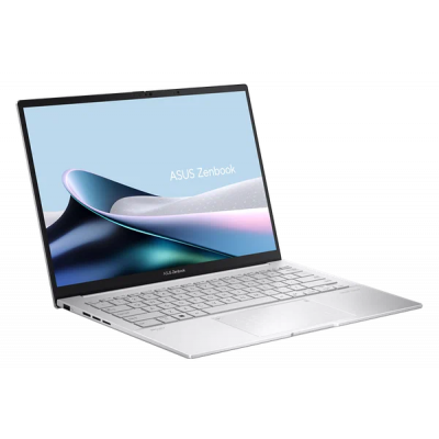 Ноутбук Asus Zenbook 14 OLED UX3405MA-QD488W Core Ultra 7 155H 16Gb SSD1Tb Intel Arc 14" OLED FHD+ (1920x1200) Windows 11 Home silver WiFi BT Cam Bag (90NB11R2-M00SS0)