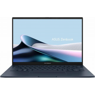 Ноутбук Asus Zenbook 14 OLED UX3405MA-QD986 Core Ultra 5 125H 16Gb SSD512Gb Intel Arc 14" OLED FHD+ (1920x1200) без ОС blue WiFi BT Cam Bag (90NB11R1-M01SL0)