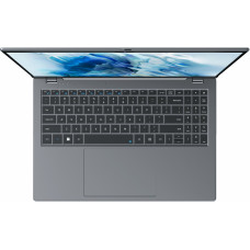 Ноутбук Chuwi GemiBook plus N-series N100 16Gb SSD512Gb Intel UHD Graphics 15.6" IPS FHD (1920x1080) Windows 11 Home grey WiFi BT Cam 5000mAh (1746365)