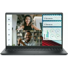 Ноутбук Dell Vostro 3520 Core i3 1215U 8Gb SSD256Gb Intel UHD Graphics 15.6" WVA FHD (1920x1080) Linux Ubuntu black WiFi BT Cam (3520-3820)