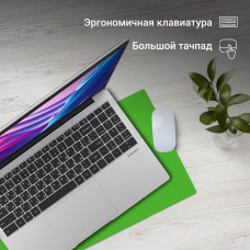 Ноутбук Digma EVE P5851 Pentium Silver N5030 8Gb SSD256Gb Intel UHD Graphics 605 15.6" IPS FHD (1920x1080) Windows 11 Pro silver WiFi BT Cam 5000mAh (DN15N5-8CXW05)