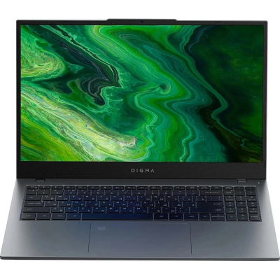 Ноутбук Digma Pro Fortis M Core i3 10110U 16Gb SSD512Gb Intel UHD Graphics 15.6" IPS FHD (1920x1080) Windows 11 Pro grey WiFi BT Cam 4250mAh (DN15P3-ADXW02)