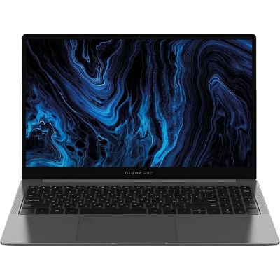 Ноутбук Digma Pro Sprint N Ryzen 7 5700U 16Gb SSD512Gb AMD Radeon Graphics 15.6" IPS FHD (1920x1080) Windows 11 Pro dk.grey WiFi BT Cam 4700mAh (DN15R7-ADXW03)