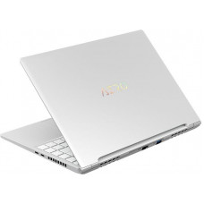Ноутбук Gigabyte Aero 14 Core i7 13700H 16Gb SSD1Tb NVIDIA GeForce RTX4050 6Gb 14" OLED QHD+ (2880x1800) без ОС silver WiFi BT Cam (BMF-72KZBB4SD)