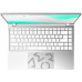 Ноутбук Gigabyte Aero 14 Core i7 13700H 16Gb SSD1Tb NVIDIA GeForce RTX4050 6Gb 14" OLED QHD+ (2880x1800) без ОС silver WiFi BT Cam (BMF-72KZBB4SD)