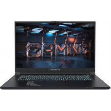 Ноутбук Gigabyte G7 MF Core i5 12500H 16Gb SSD512Gb NVIDIA GeForce RTX4050 6Gb 17.3" IPS FHD (1920x1080) Windows 11 Home black WiFi BT Cam (MF-E2KZ213SH)