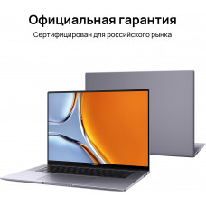 Ноутбук Huawei MateBook 16S CREFG-X Core i7 13700H 16Gb SSD1Tb Intel Iris Xe graphics 16" IPS Touch 2.5K (2520x1680) Windows 11 Home grey space WiFi BT Cam 7330mAh (53013SCY)