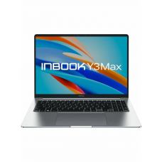 Ноутбук Infinix Inbook Y3 Max YL613 Core i3 1215U 8Gb SSD512Gb Intel UHD Graphics 16" IPS FHD (1920x1200) FreeDOS silver WiFi BT Cam (71008301568)