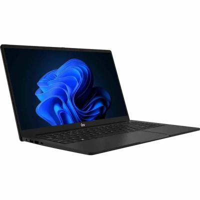 Ноутбук IRU Strato 15ALI Core i3 1215U 8Gb SSD256Gb Intel UHD Graphics 15.6" IPS FHD (1920x1080) FreeDOS black WiFi BT Cam 6000mAh (2058924)