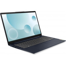 Ноутбук Lenovo IdeaPad 3 15IAU7 Core i5 1235U 8Gb SSD512Gb Intel Iris Xe graphics 15.6" IPS FHD (1920x1080) без ОС blue WiFi BT Cam (_82RK003WRK)