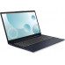Ноутбук Lenovo IdeaPad 3 15IAU7 Core i5 1235U 8Gb SSD512Gb Intel Iris Xe graphics 15.6" IPS FHD (1920x1080) без ОС blue WiFi BT Cam (_82RK003WRK)