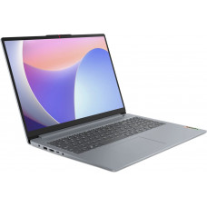 Ноутбук Lenovo IdeaPad Slim 3 15IRU8 Core i3 1305U 8Gb SSD256Gb Intel UHD Graphics 15.6" TN FHD (1920x1080) noOS grey WiFi BT Cam (82X7004BPS)