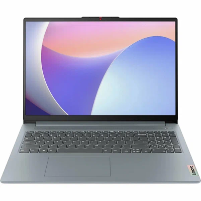 Ноутбук Lenovo IdeaPad Slim 3 15IRU8 Core i3 1315U 8Gb SSD256Gb Intel UHD Graphics 15.6" TN FHD (1920x1080) без ОС grey WiFi BT Cam (82X700DBUE)
