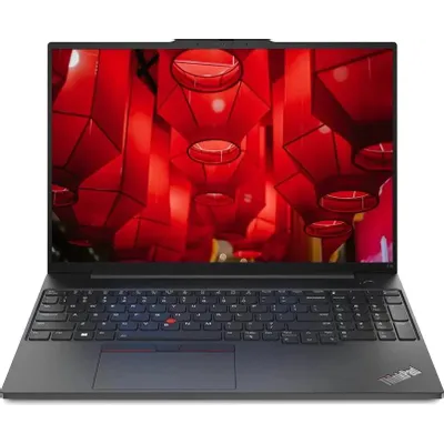 Ноутбук Lenovo ThinkPad E16 G1 Ryzen 7 7730U 16Gb SSD512Gb AMD Radeon Graphics 16" IPS WUXGA (1920x1200) без ОС black WiFi BT Cam (21JTS09D00)