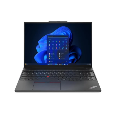 Ноутбук Lenovo ThinkPad E16 G2 Ryzen 5 7535U 16Gb SSD512Gb AMD Radeon 660M 16" IPS WUXGA (1920x1200) black WiFi BT Cam (21M5S08L00)