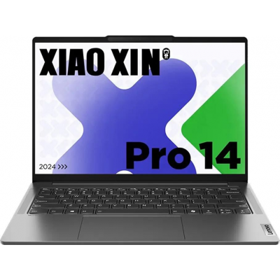 Ноутбук Lenovo Xiaoxin Pro14 IMH9 Core Ultra 5 125H 32Gb SSD1Tb Intel Arc 14" OLED 2.8K (2880x1800) Windows 11 Home grey WiFi BT Cam