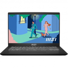Ноутбук MSI Modern 14 C7M-048US Ryzen 7 7730U 16Gb SSD512Gb AMD Radeon Graphics 14" IPS FHD (1920x1080) Windows 11 Home Multi Language black WiFi BT Cam (9S7-14JK12-048)