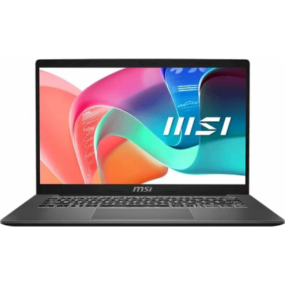 Ноутбук MSI Modern 14 F13MG-069XRU Core i7 1355U 16Gb SSD512Gb Intel Iris Xe graphics 14" IPS FHD (1920x1080) FreeDOS grey WiFi BT Cam (9S7-14S121-069)