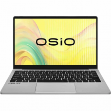 Ноутбук Osio FocusLine F140a-007 Ryzen 5 5500U 16Gb SSD512Gb AMD Radeon Graphics 14" IPS FHD (1920x1080) Windows 11 Home grey WiFi BT Cam 6000mAh