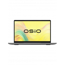 Ноутбук Osio FocusLine F140i-009 Core i5 1235U 16Gb SSD512Gb Intel Iris Xe graphics 14" IPS FHD (1920x1080) Windows 11 Home grey WiFi BT Cam 6000mAh
