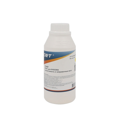 Тонер PK201 для KYOCERA ECOSYS P6030cdn/M6026cdn (CET) Yellow, 100г/бут, OSP0201Y-100