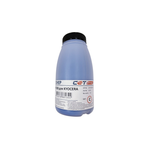 Тонер PK208 для KYOCERA ECOSYS M5521cdn/M5526cdw/P5021cdn/P5026cdn (Japan) Cyan, 50г/бут, (унив.), OSP0208C-50