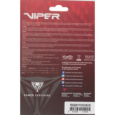 Память DDR3 2x8Gb 1600MHz Patriot PV316G160C0K Viper 3 RTL PC3-12800 CL10 DIMM 240-pin 1.5В