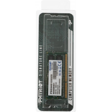 Память DDR3 4Gb 1333MHz Patriot PSD34G13332S RTL PC3-10600 CL9 SO-DIMM 204-pin 1.5В dual rank Ret