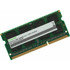 Память DDR3 4GB 1600MHz Digma DGMAS31600004D RTL PC3-12800 CL11 SO-DIMM 204-pin 1.35В dual rank Ret