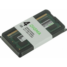 Память DDR3 4GB 1600MHz Digma DGMAS31600004D RTL PC3-12800 CL11 SO-DIMM 204-pin 1.35В dual rank Ret