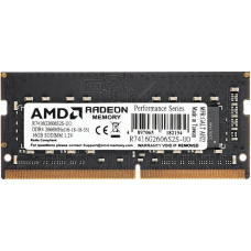 Память DDR4 16Gb 2666MHz AMD R7416G2606S2S-UO Radeon R7 Performance Series OEM PC4-21300 CL16 SO-DIMM 260-pin 1.2В OEM