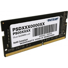 Память DDR4 16Gb 2666MHz Patriot PSD416G266681S Signature RTL PC4-21300 CL19 SO-DIMM 260-pin 1.2В single rank Ret