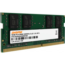 Память DDR4 16Gb 3200MHz Digma DGMAS43200016D RTL PC4-25600 CL22 SO-DIMM 260-pin 1.2В dual rank Ret