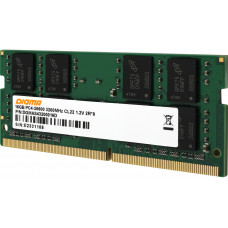 Память DDR4 16Gb 3200MHz Digma DGMAS43200016D RTL PC4-25600 CL22 SO-DIMM 260-pin 1.2В dual rank Ret