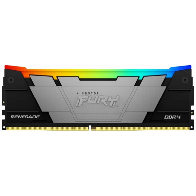 Память DDR4 16GB 3200MHz Kingston KF432C16RB12A/16 Fury Renegade RGB RTL Gaming PC4-25600 CL16 DIMM 288-pin 1.35В dual rank с радиатором Ret