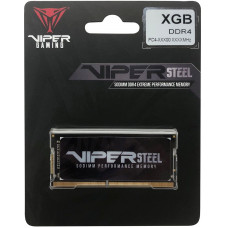 Память DDR4 16Gb 3200MHz Patriot PVS416G320C8S Steel Series RTL PC4-25600 CL22 SO-DIMM 260-pin 1.2В single rank с радиатором Ret