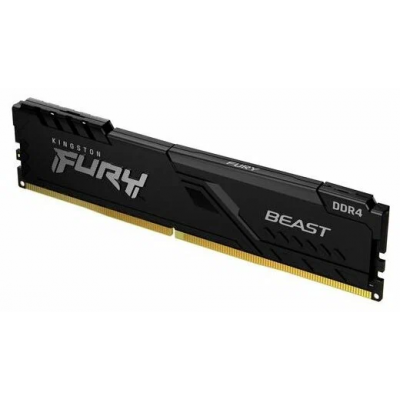 Память DDR4 2x16Gb 3200MHz Kingston KF432C16BB1K2/32 Fury Beast RTL Gaming PC4-25600 CL16 DIMM 288-pin 1.35В dual rank с радиатором Ret