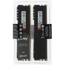 Память DDR4 2x16Gb 3200MHz Kingston KF432C16BBK2/32 Fury Beast Black RTL Gaming PC4-25600 CL16 DIMM 288-pin 1.35В single rank с радиатором Ret