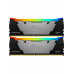 Память DDR4 2x32GB 3200MHz Kingston KF432C16RB2AK2/64 Fury Renegade RGB RTL Gaming PC4-25600 CL16 DIMM 288-pin 1.35В dual rank с радиатором Ret