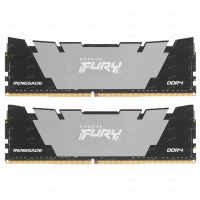 Память DDR4 2x8GB 3200MHz Kingston KF432C16RB2K2/16 Fury Renegade Black RTL Gaming PC4-25600 CL16 DIMM 288-pin 1.35В kit dual rank с радиатором Ret