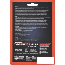 Память DDR4 2x8Gb 3200MHz Patriot PVE2416G320C8K Viper Elite II RTL Gaming PC4-25600 CL18 DIMM 288-pin 1.35В kit Intel с радиатором Ret